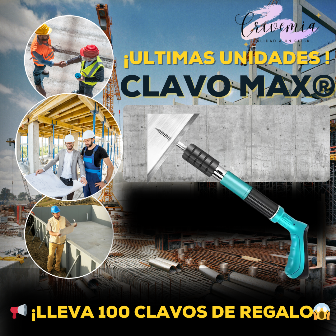 CLAVO MAX® + 100 CLAVOS DE REGALO 🎁