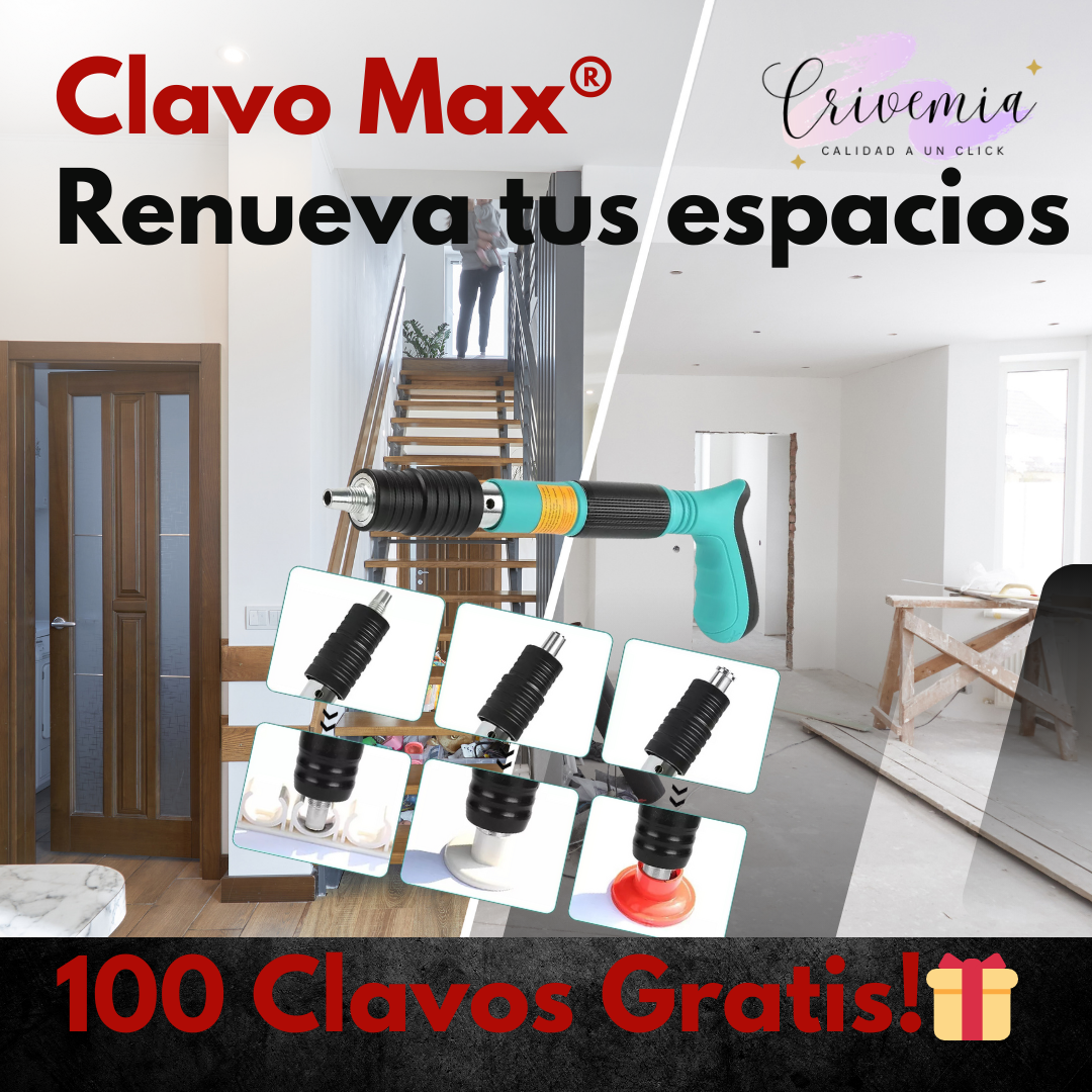 CLAVO MAX® + 100 CLAVOS DE REGALO 🎁