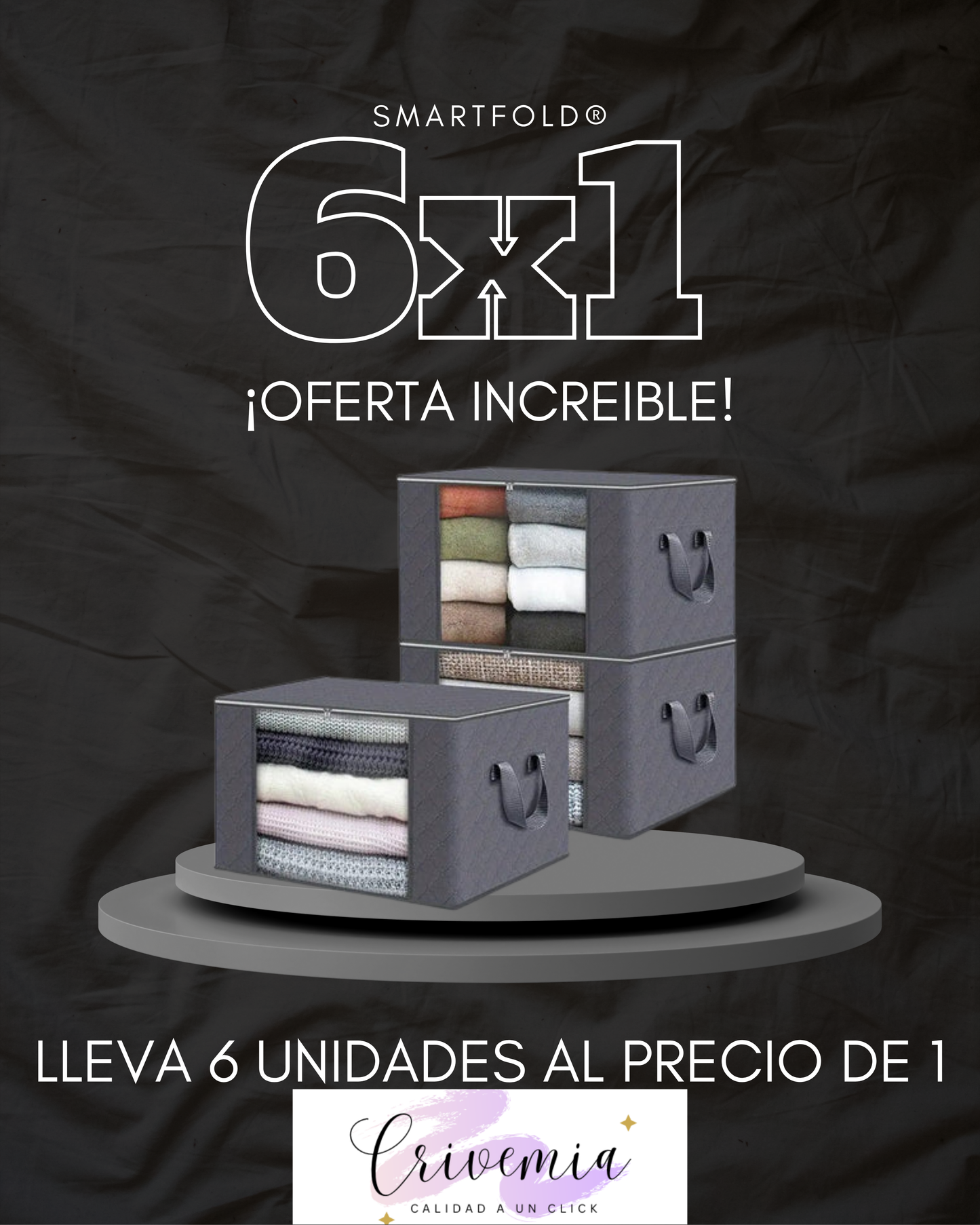 SmartFold® - Ahorro de espacio 100% Efectivo.